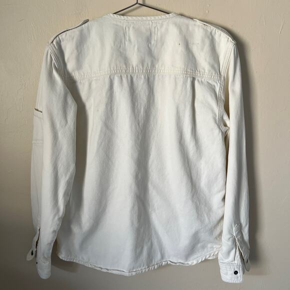 Harley-Davidson White Button Up Long Sleeve Shirt Jacket Women's Size M - Picture 2 of 15